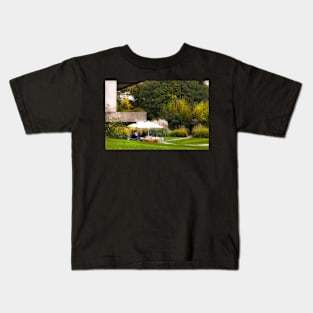 restaurant in the grass Kids T-Shirt